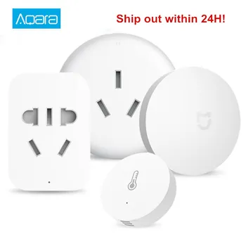 Aqara Smart Home Temperature Control Set Air Conditioner Controller Temperature Humidity Sensor Wireless Switch Outlet
Aqara Smart Home Temperature Control Set Air Conditioner Controller Temperature Humidity Sensor Wireless Switch Outlet