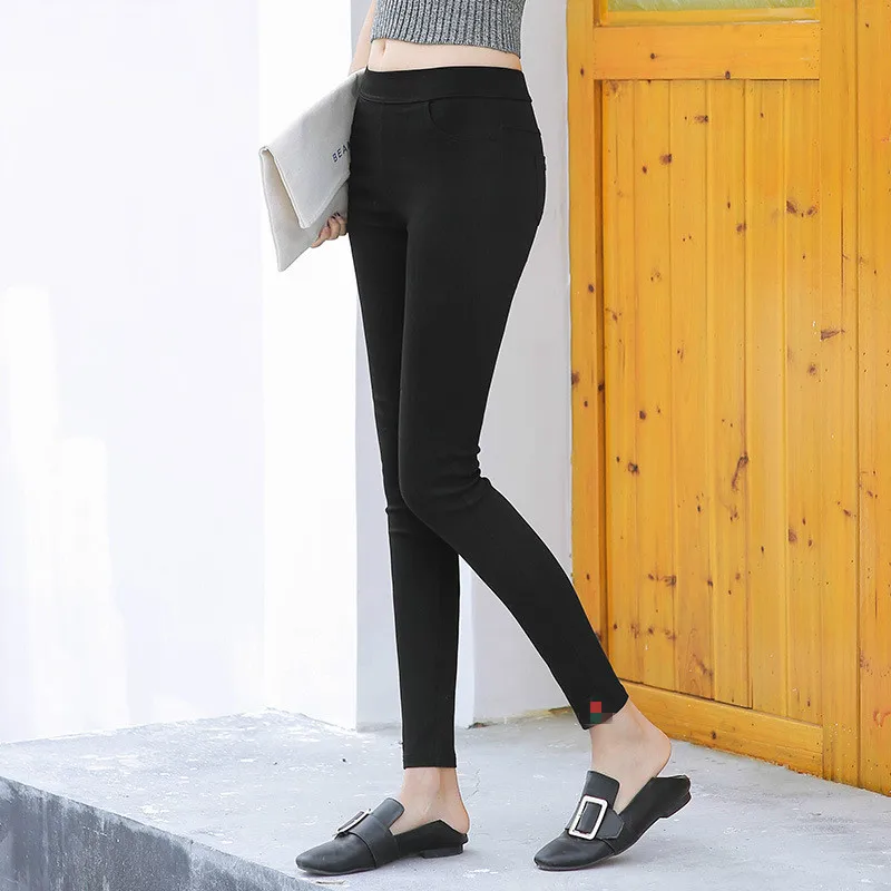 Autumn Winter New Women's Leggings Outside Wear Ribbon Slim Pants Girl's Solid Color Small Pencil Pants S-3XL Size Leggings
Autumn Winter New Women's Leggings Outside Wear Ribbon Slim Pants Girl's Solid Color Small Pencil Pants S-3XL Size Leggings