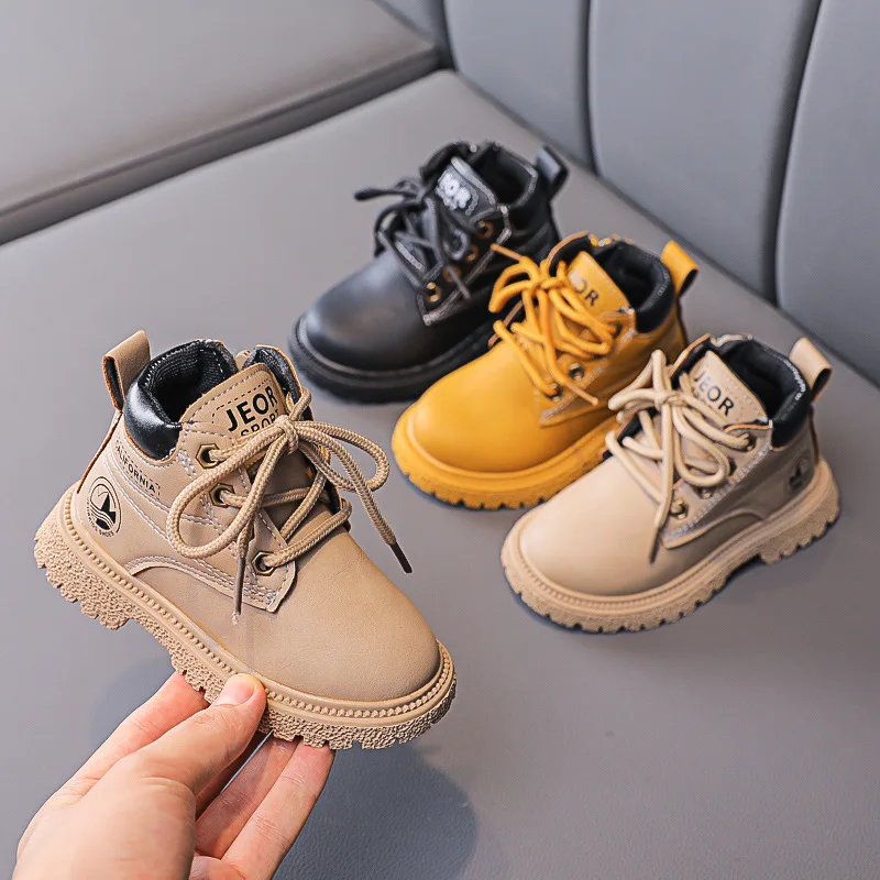 Boots for Girls Boys Toddlers Children Shoes Autumn Fashion Kids Casual Short Boot Non-slip Leather Ankle Booties Running Shoes
Boots for Girls Boys Toddlers Children Shoes Autumn Fashion Kids Casual Short Boot Non-slip Leather Ankle Booties Running Shoes