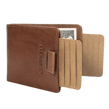 GUBINTU Men's RFID Slim Antimagnetic Wallet With Double Pull-out Leather Multifunction ID Card Holder Purse Clutch RFID Wallet
GUBINTU Men's RFID Slim Antimagnetic Wallet With Double Pull-out Leather Multifunction ID Card Holder Purse Clutch RFID Wallet