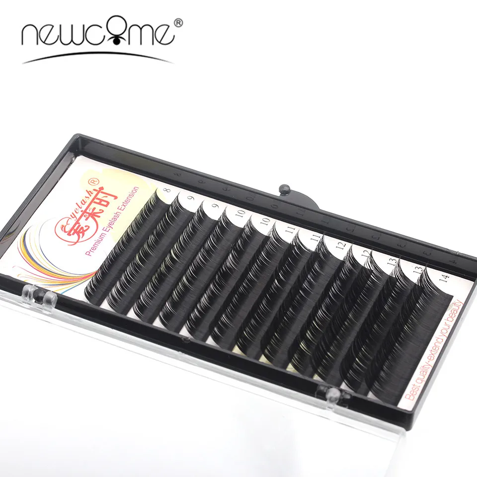 NEWCOME All Size Individual Eyelash Extension Silk Mink 3D Volume Eye Lashes Natural Long BCD Curl Lashes Makeup Tools
NEWCOME All Size Individual Eyelash Extension Silk Mink 3D Volume Eye Lashes Natural Long BCD Curl Lashes Makeup Tools