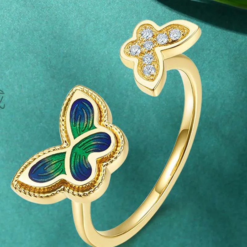 ZDS diamond ring For women mysterious garden butterfly girl quit 18 k gold diamonds New product Gift giving women diamond ring
ZDS diamond ring For women mysterious garden butterfly girl quit 18 k gold diamonds New product Gift giving women diamond ring
