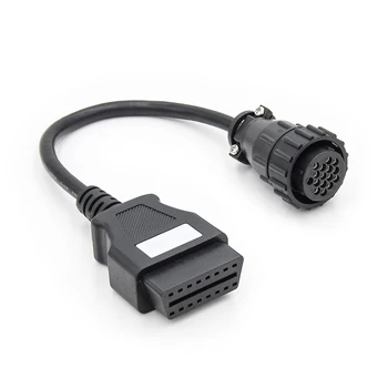 For Scania Truck OBD To OBD2 16pin OBD 2 Extension Cable For SCANIA Truck 16 Pin OBD2 Scanner Connector Truck Diagnostic Tool 
For Scania Truck OBD To OBD2 16pin OBD 2 Extension Cable For SCANIA Truck 16 Pin OBD2 Scanner Connector Truck Diagnostic Tool