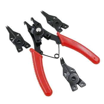 1 Set Pliers Snap Ring Pliers Tools Multi Crimp Tool Internal External Ring Remover Retaining Circlip Pliers
1 Set Pliers Snap Ring Pliers Tools Multi Crimp Tool Internal External Ring Remover Retaining Circlip Pliers