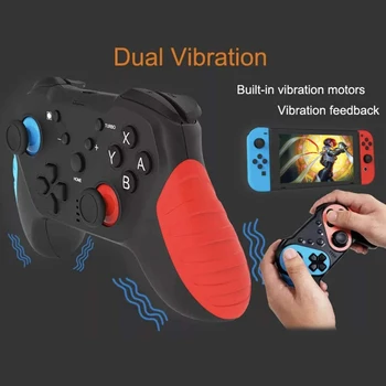 Switch Pro Wireless Controller Joypad with NFC 6-Axis Gyro for Nintendo Switch Electronic Machine Accessories
Switch Pro Wireless Controller Joypad with NFC 6-Axis Gyro for Nintendo Switch Electronic Machine Accessories
