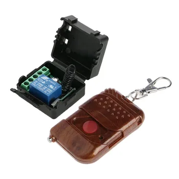 SOONHUA Single Channel Wireless Remote Control Receiver Relay Switch For Light Access Remote Controls 433MHz 12V
SOONHUA Single Channel Wireless Remote Control Receiver Relay Switch For Light Access Remote Controls 433MHz 12V