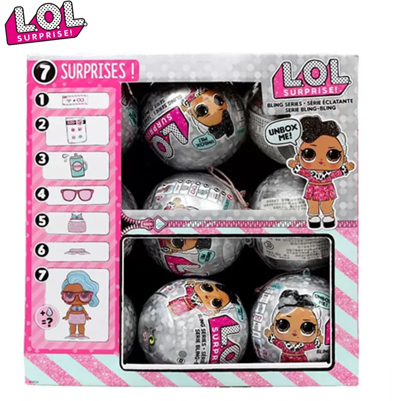 L.O.L .Surprise lol surprises originales Doll Demolition Flash Flash Doll Blind Ball Capsule Blind Box Doll Gift Boy Girl Toy
L.O.L .Surprise lol surprises originales Doll Demolition Flash Flash Doll Blind Ball Capsule Blind Box Doll Gift Boy Girl Toy