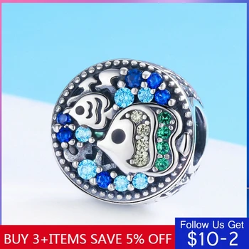 CodeMonkey 100% 925 Sterling Silver Crystal Fish Charm Beads Fit Original Pandora Bracelets Necklaces Jewelry Making C764
CodeMonkey 100% 925 Sterling Silver Crystal Fish Charm Beads Fit Original Pandora Bracelets Necklaces Jewelry Making C764