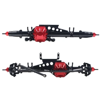 2Pcs Metal Rc Car Axle 1/10 Rc Rock Crawler for Axial Wraith 90018 90020 90045 Rc Parts Black Red - Rear & Front
2Pcs Metal Rc Car Axle 1/10 Rc Rock Crawler for Axial Wraith 90018 90020 90045 Rc Parts Black Red - Rear & Front