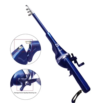 Folding Pole Spinning Telescopic Ultralight Pocket Portable Lakes Hard Fiberglass Outdoor Tools River Sea Mini Fishing Rod
Folding Pole Spinning Telescopic Ultralight Pocket Portable Lakes Hard Fiberglass Outdoor Tools River Sea Mini Fishing Rod