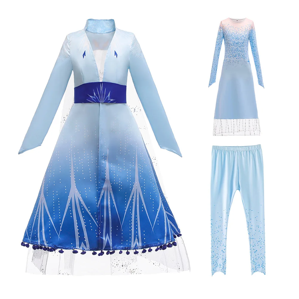 Snow Queen 2 Girls Elsa Dress Girls Children Halloween Christmas Cosplay Princess Costume Kids Birthday Party Fantasy Ball Dress
Snow Queen 2 Girls Elsa Dress Girls Children Halloween Christmas Cosplay Princess Costume Kids Birthday Party Fantasy Ball Dress