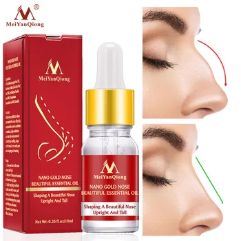 Nose Up Heighten Rhinoplasty Essential Oil Collagen Firming and Moisturizing Nose Serum Reshape Natural Face Care MeiYanQiong
Nose Up Heighten Rhinoplasty Essential Oil Collagen Firming and Moisturizing Nose Serum Reshape Natural Face Care MeiYanQiong