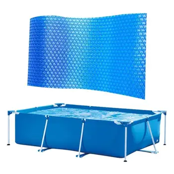 Solar Tarpaulin Swimming Pool Cover Swimming Pool Cover Mat for Pool Rectangular Solar Foil Pool Cover Home Pool Heating Cover
Solar Tarpaulin Swimming Pool Cover Swimming Pool Cover Mat for Pool Rectangular Solar Foil Pool Cover Home Pool Heating Cover