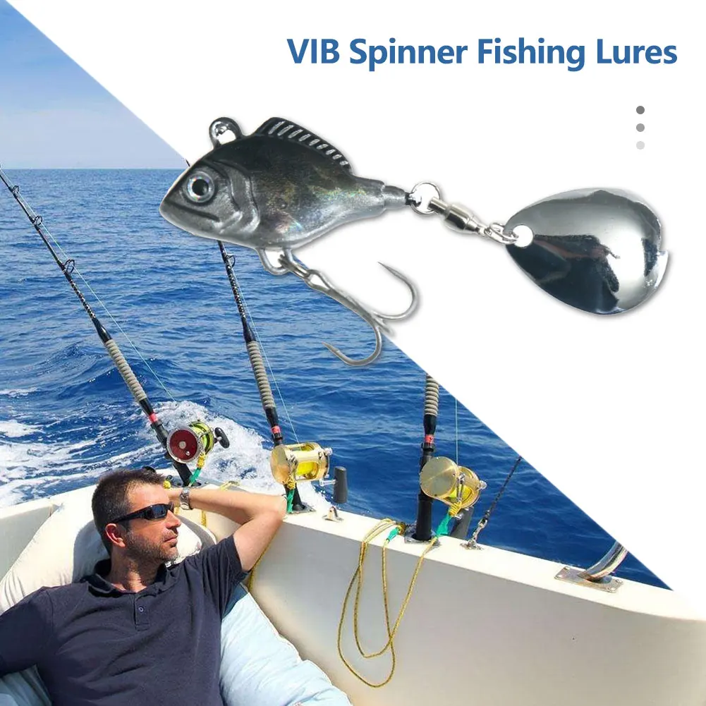 1PC Fish Type VIB Fishing Artificial Bait 18g 7.4cm Sequins Fishing Lures Long Shot Iron Plate Fishing Lure
1PC Fish Type VIB Fishing Artificial Bait 18g 7.4cm Sequins Fishing Lures Long Shot Iron Plate Fishing Lure
