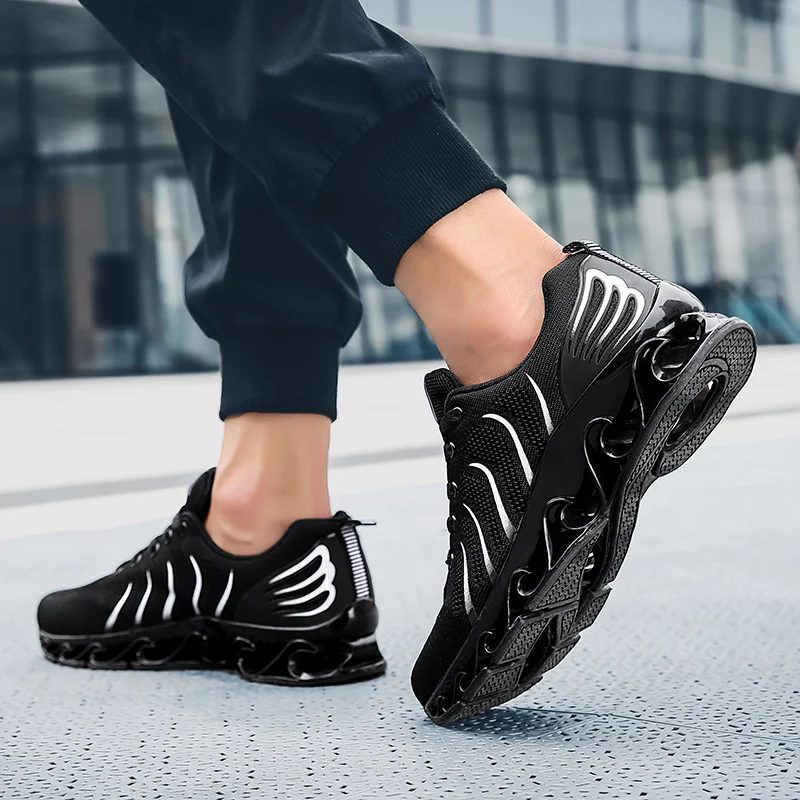 Mlcriyg New Blade Running Shoes man Korean Cool Spring Shoes Non-slip Light Shock Absorber Breathable Sports Shoes Zapatos Black
Mlcriyg New Blade Running Shoes man Korean Cool Spring Shoes Non-slip Light Shock Absorber Breathable Sports Shoes Zapatos Black
