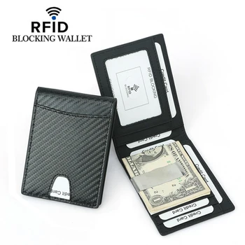 Men's Card Package Fiber Lines US Dollar Clip Card Case Credit Card Holder Short Fashion Wallet RFID Anti-theft Brush Card Cover
Men's Card Package Fiber Lines US Dollar Clip Card Case Credit Card Holder Short Fashion Wallet RFID Anti-theft Brush Card Cover