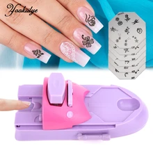 Nail Art Stamp Machine Nail Templates Printing Tool Diy Pattern Stamper Manicure Design with 6pcs Metal Stamp Gel Polish Salon
Nail Art Stamp Machine Nail Templates Printing Tool Diy Pattern Stamper Manicure Design with 6pcs Metal Stamp Gel Polish Salon