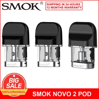 SMOK Novo 2 Pod 3Pcs/Pack Cartridge 2ML Mesh 1.0ohm DC 1.4ohm MTL Coil Pod for Electronic Cigarette NOVO NOVO 2 Vape kit
SMOK Novo 2 Pod 3Pcs/Pack Cartridge 2ML Mesh 1.0ohm DC 1.4ohm MTL Coil Pod for Electronic Cigarette NOVO NOVO 2 Vape kit