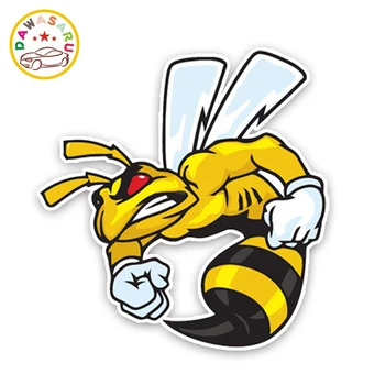 Angry Hornet Decal Color Car Sticker Personalized PVC Waterproof Car Sticker Suitable for All Kinds of Cars, 14cm * 14cm
Angry Hornet Decal Color Car Sticker Personalized PVC Waterproof Car Sticker Suitable for All Kinds of Cars, 14cm * 14cm