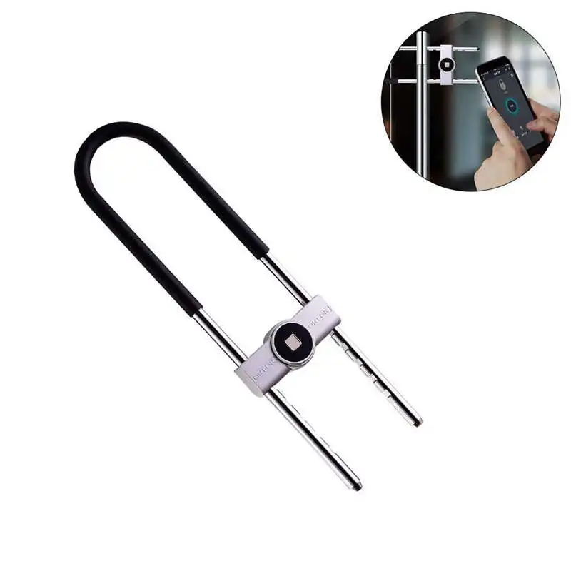 Promotion--Bl80 Smart Fingerprint Padlock, U Type Keyless Fingerprint Lock,Fireproof Waterproof Safe Biometric Lock For Car/Offi
Promotion--Bl80 Smart Fingerprint Padlock, U Type Keyless Fingerprint Lock,Fireproof Waterproof Safe Biometric Lock For Car/Offi