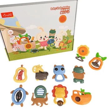 TUMAMA 10Pcs Baby Rattles Toys Music Bed Bell Hand Hold Jingle Shaking Bell Plastic Animal Rattles Baby Toys 0-12 Months Bell
TUMAMA 10Pcs Baby Rattles Toys Music Bed Bell Hand Hold Jingle Shaking Bell Plastic Animal Rattles Baby Toys 0-12 Months Bell