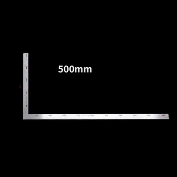 L-square Angle Ruler Scale Mark Right Angle Double Side L Fram Stainless Steel Square Ruler 300/500mm
L-square Angle Ruler Scale Mark Right Angle Double Side L Fram Stainless Steel Square Ruler 300/500mm