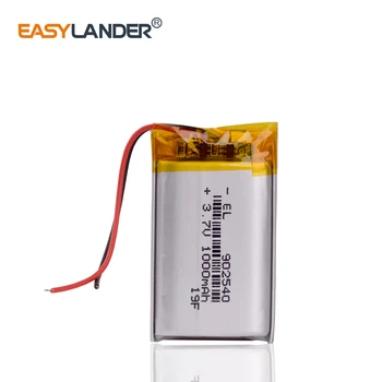 3.7V 1000mAh 902540 lithium polymer battery MP3 MP4 navigation dvr cdr speaker
3.7V 1000mAh 902540 lithium polymer battery MP3 MP4 navigation dvr cdr speaker