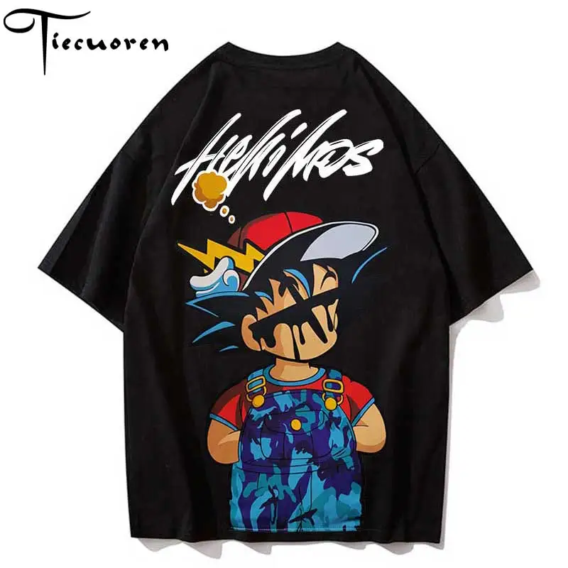 Футболка мужская оверсайз с рукавом до локтя, мультяшный принт в стиле хип-хоп, хлопковая уличная одежда в стиле Харадзюку
Футболка мужская оверсайз с рукавом до локтя, мультяшный принт в стиле хип-хоп, хлопковая уличная одежда в стиле Харадзюку