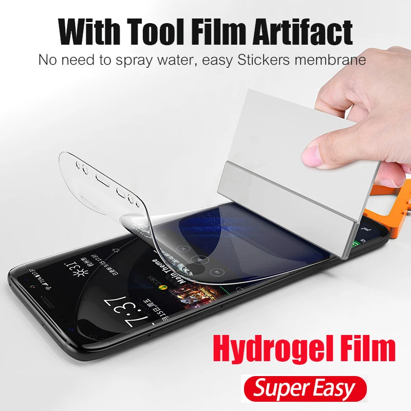 Soft Hydrogel Film For Samsung S10 S9 S8 Plus 5G A8 S7 Edge Full Cover Screen Protector For Galaxy Note 10 9 8 S10 Plus Film
Soft Hydrogel Film For Samsung S10 S9 S8 Plus 5G A8 S7 Edge Full Cover Screen Protector For Galaxy Note 10 9 8 S10 Plus Film