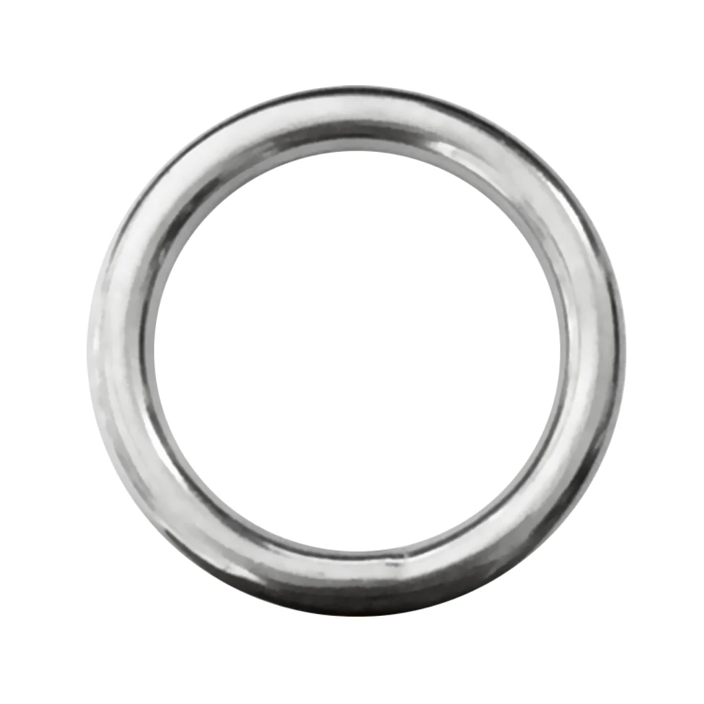 2pcs 5 x 30mm 316 Stainless Steel Webbing Strapping Welded O Rings 2pcs 5 x 30mm 316 Stainless Steel Webbing Strapping Welded O Rings
