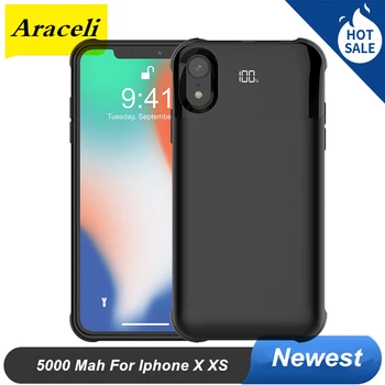 For Iphone X XS Battery Case Intelligent Digital Display Wireless 5000 Mah Fast Charge Power Bank For Iphone X XS Battery Case
For Iphone X XS Battery Case Intelligent Digital Display Wireless 5000 Mah Fast Charge Power Bank For Iphone X XS Battery Case