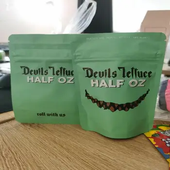 Devils Lettuce 3.5g Mylar Half Oz Childproof Zip Airtight Child Proof For Dry Herb Packaging Devils Lettuce Half Oz Bags 
Devils Lettuce 3.5g Mylar Half Oz Childproof Zip Airtight Child Proof For Dry Herb Packaging Devils Lettuce Half Oz Bags