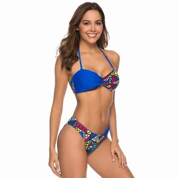 Woman Halter Two-Peices Swimsuit Female Sexy Bikini Push Up Swimwear Beach Swim Wear Bandeau Bathing Suit for Women
Woman Halter Two-Peices Swimsuit Female Sexy Bikini Push Up Swimwear Beach Swim Wear Bandeau Bathing Suit for Women