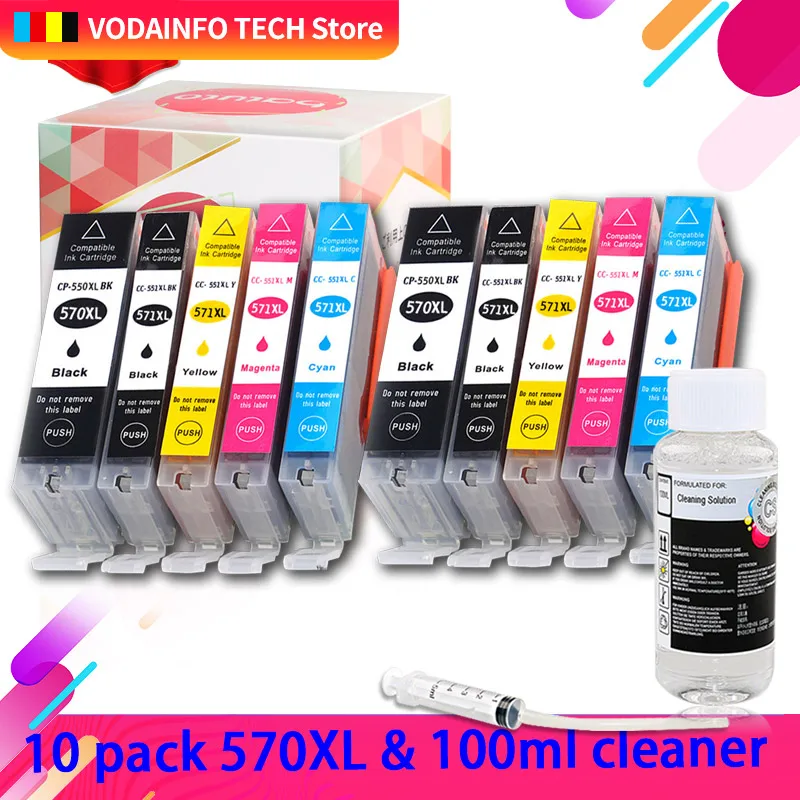570 571 PGI570 CLI571 COMPATIBLE ink cartridge For canon PIXMA MG5750 MG5751 MG5752 ETC MG6850 MG6851 MG6852 TS6050 TS5050
570 571 PGI570 CLI571 COMPATIBLE ink cartridge For canon PIXMA MG5750 MG5751 MG5752 ETC MG6850 MG6851 MG6852 TS6050 TS5050