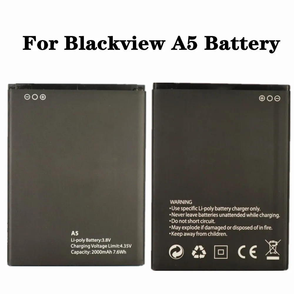 Для Blackview A5 2000 мАч новая запасная фотобатарея | Мобильные телефоны и аксессуары