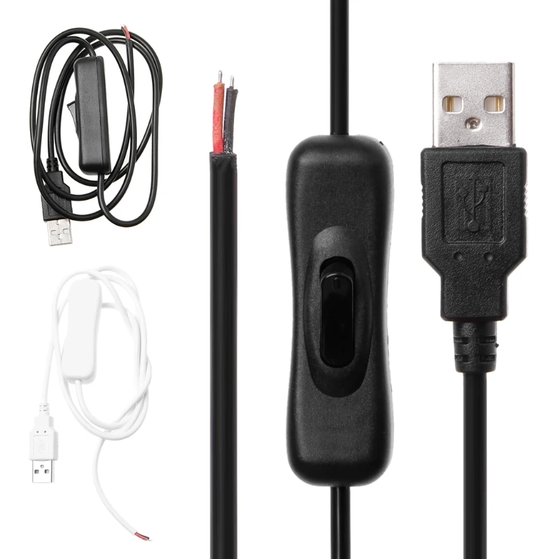 1 Pc 5V USB 2.0 Male Jack 2Pin 2 Wire Power Charge Cable Cord DIY 1m Wire With Switch
1 Pc 5V USB 2.0 Male Jack 2Pin 2 Wire Power Charge Cable Cord DIY 1m Wire With Switch
