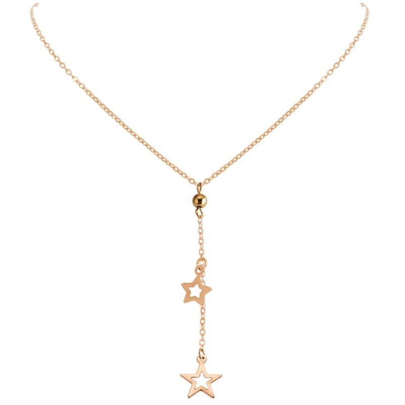 2019 New Fashion Modern Jewelry Bohemian National Style Tassel Gold Star Pendant Personality Necklace Female Jewelry Gift
2019 New Fashion Modern Jewelry Bohemian National Style Tassel Gold Star Pendant Personality Necklace Female Jewelry Gift