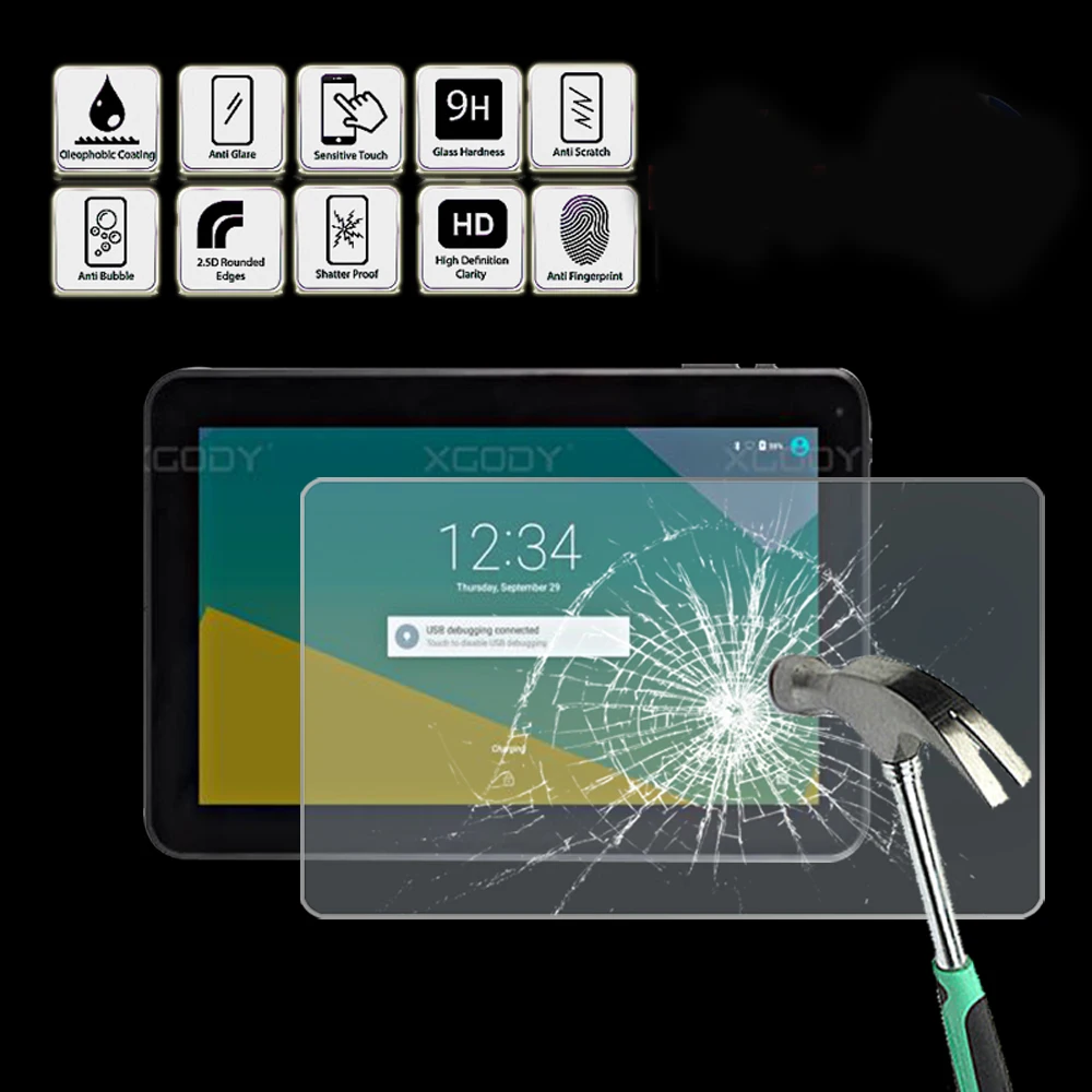 For XGODY T1001 - Tablet Tempered Glass Screen Protector Cover Anti Fingerprint Screen Film Protector Guard Cover
For XGODY T1001 - Tablet Tempered Glass Screen Protector Cover Anti Fingerprint Screen Film Protector Guard Cover