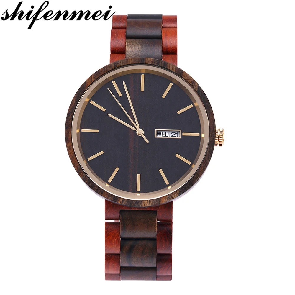 shifenmei S5510 wooden quartz watch Fashion Men's Women's Watch Neutral Quartz Wrist watch reloj hombre elojes hombre
shifenmei S5510 wooden quartz watch Fashion Men's Women's Watch Neutral Quartz Wrist watch reloj hombre elojes hombre
