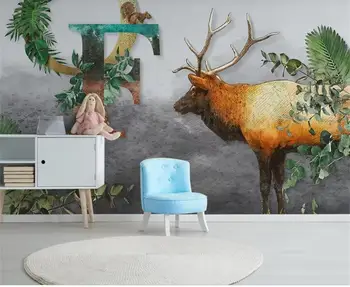 3d wallpaper photo wallpaper custom living room mural hand-painted animal elk 3d picture sofa TV backdrop wallpaper for wall 3d
3d wallpaper photo wallpaper custom living room mural hand-painted animal elk 3d picture sofa TV backdrop wallpaper for wall 3d