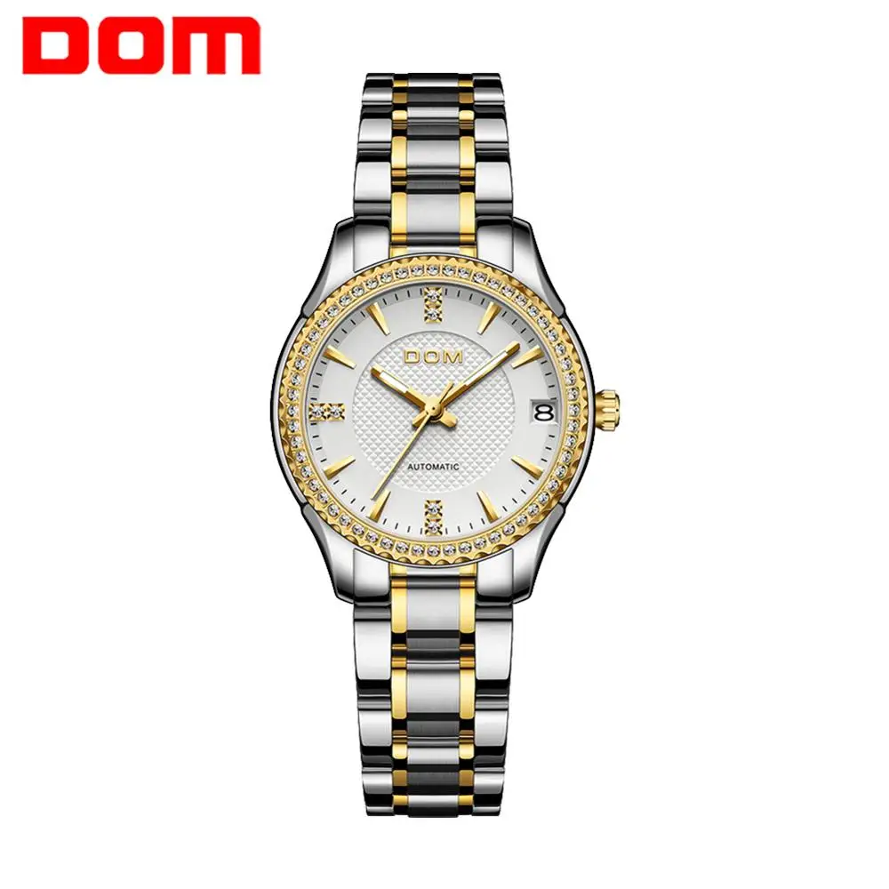 DOM automatic mechanical watch female watch sports men's watch waterproof stainless steel luminous fashion couple watch business
DOM automatic mechanical watch female watch sports men's watch waterproof stainless steel luminous fashion couple watch business