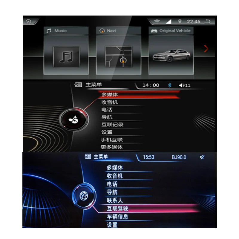 Liandlee Car Multimedia GPS Audio Radio Stereo For BMW 5 GT F07 F08 2012~2016 CarPlay TPMS For CIC System Navigation NAVI