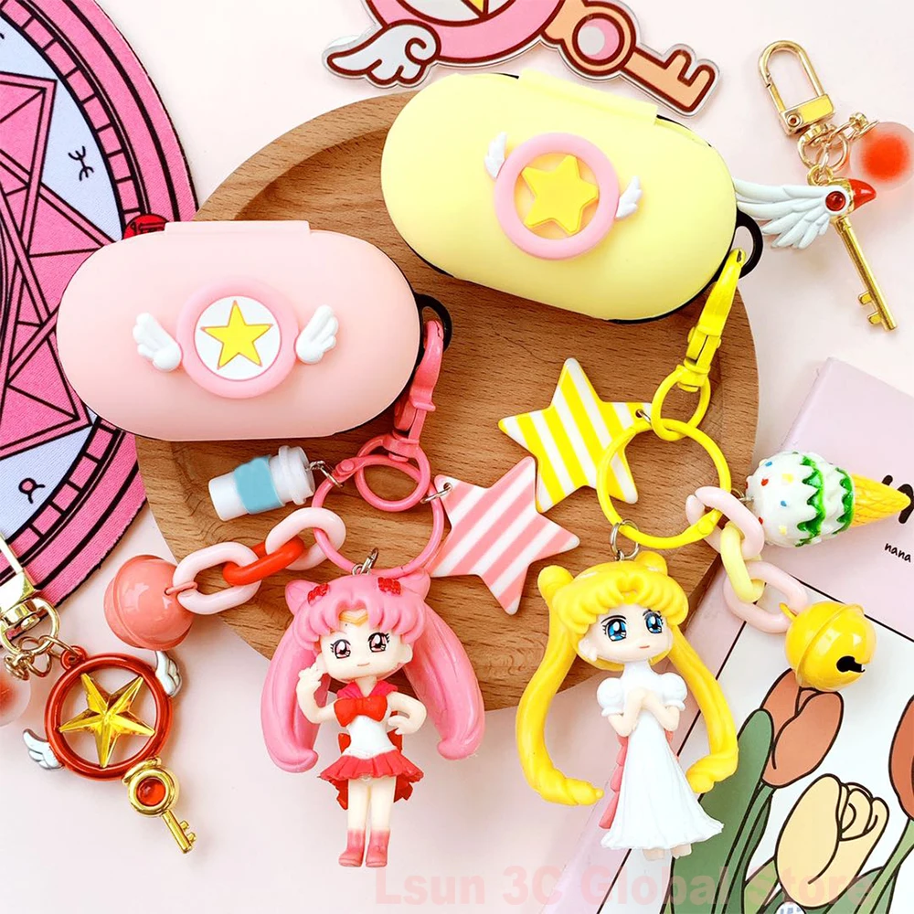 Cute Cartoon Silicone Cover for Samsung Galaxy Buds / Buds+ Case Bluetooth Headset Charging Box Case Wireless Headphone Skin Bag
Cute Cartoon Silicone Cover for Samsung Galaxy Buds / Buds+ Case Bluetooth Headset Charging Box Case Wireless Headphone Skin Bag