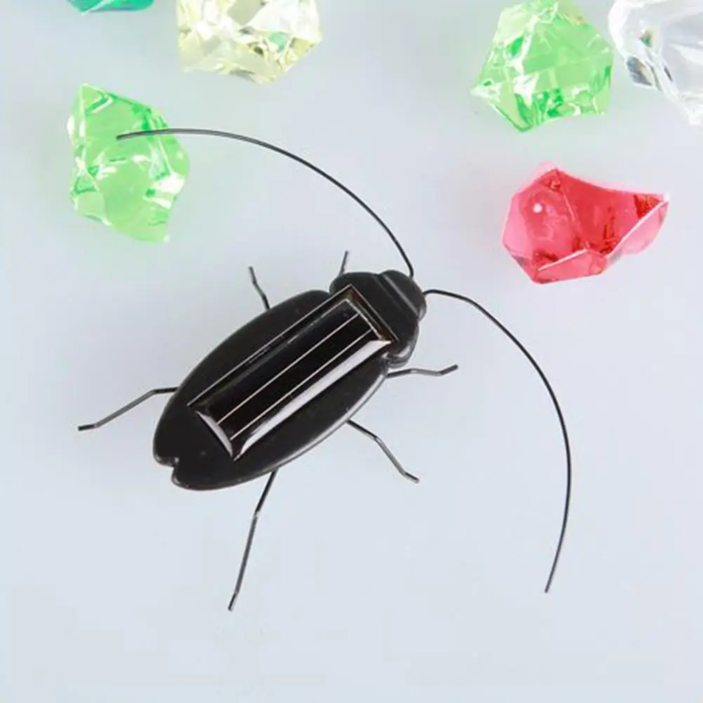 Novelty Solar Energy Power Spider Cockroach Power Robot Bug Grass Hopper Educational Gadget Toy For Children
Novelty Solar Energy Power Spider Cockroach Power Robot Bug Grass Hopper Educational Gadget Toy For Children