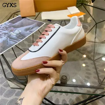 2020 Spring New Casual Shoes Women Sneakers Real Leather Fashion Brand Female zapatos de mujer Ladies White footwaer Breathable 
2020 Spring New Casual Shoes Women Sneakers Real Leather Fashion Brand Female zapatos de mujer Ladies White footwaer Breathable