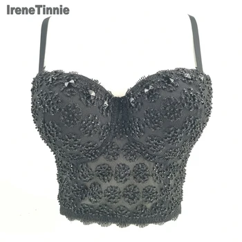 IRENE TINNIE Women Sexy Autumn Winter Sleeveless Leopard Print Dance Night Club Bustier Crop Tops Push Up Bralet Camis Vest
IRENE TINNIE Women Sexy Autumn Winter Sleeveless Leopard Print Dance Night Club Bustier Crop Tops Push Up Bralet Camis Vest