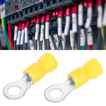 1000Pcs Cold Pressed Terminal O-Type ERV5.5-5 Wire Crimp Terminal Connector Kit Accessories 
1000Pcs Cold Pressed Terminal O-Type ERV5.5-5 Wire Crimp Terminal Connector Kit Accessories