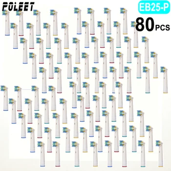 Poleet 80PCS Electric Replacement Toothbrush Head EB25-P EB25P For ORALB Toothbrush EB25A EB-25A Professional Oral Clean Care
Poleet 80PCS Electric Replacement Toothbrush Head EB25-P EB25P For ORALB Toothbrush EB25A EB-25A Professional Oral Clean Care