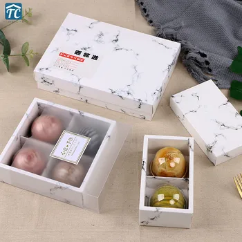 10PCS Gift Box 2/4/6/8 cells Mooncake Box Marble pattern Cupcake Paper Box Pastry Chocolate Candy Packaging Wedding Party
10PCS Gift Box 2/4/6/8 cells Mooncake Box Marble pattern Cupcake Paper Box Pastry Chocolate Candy Packaging Wedding Party