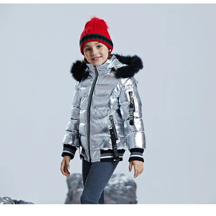 Fashion Shiny Winter Thicken Waterproof Fur Child Coat Cotton Girls Jacket Warm Kids Outfits Children Outerwear For 110-155cm
Fashion Shiny Winter Thicken Waterproof Fur Child Coat Cotton Girls Jacket Warm Kids Outfits Children Outerwear For 110-155cm